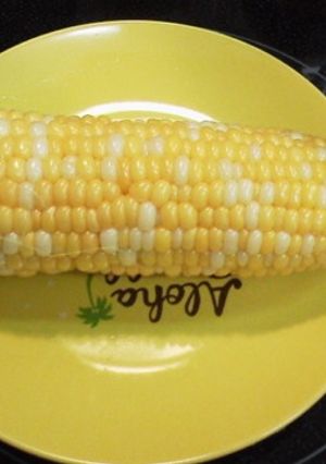 簡単♪レンジで5分 とうもろこし チン-レシピのメイン写真
