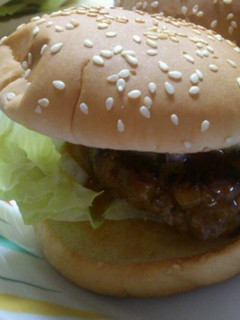 ハンバーガー(てりやき)-レシピのメイン写真