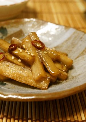 レンジで柔らか☆牛蒡のきんぴら-レシピのメイン写真