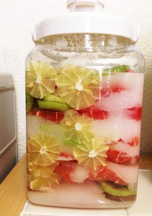 フルーツで簡単 手作り酵素シロップ-レシピのメイン写真