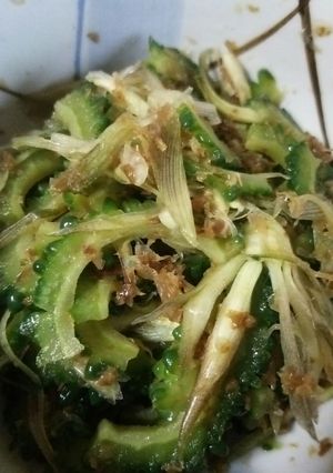 ゴーヤと茗荷のおかか合え-レシピのメイン写真