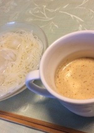 そうめんのごまつゆ-レシピのメイン写真