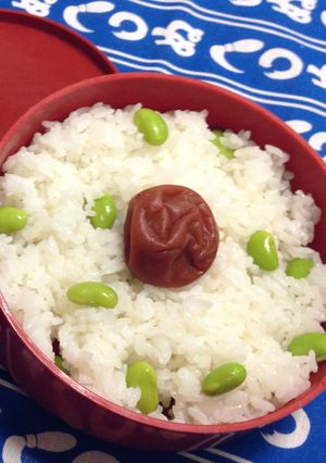 お弁当に彩り☆簡単枝豆ごはん-レシピのメイン写真