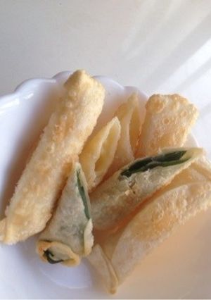 簡単★餃子の皮で大葉チーズ巻き揚げ♥︎-レシピのメイン写真