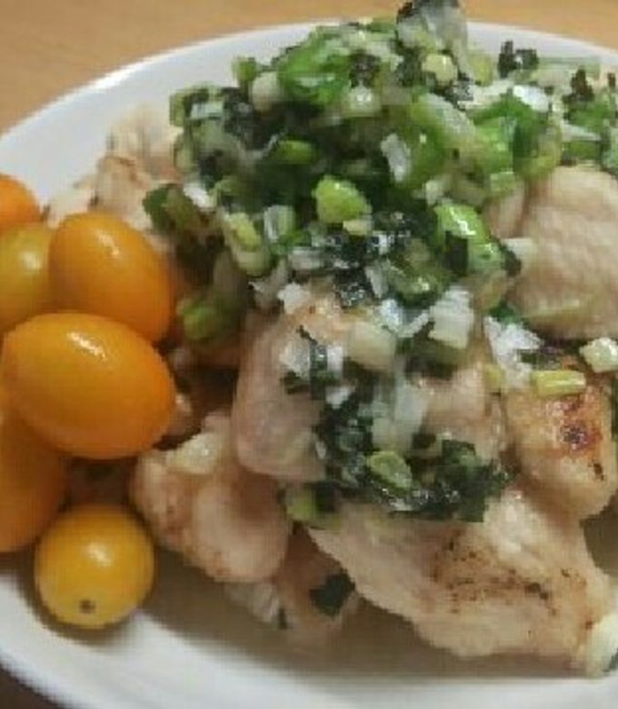 和風しそ塩ダレ、柔らかチキン-レシピのメイン写真