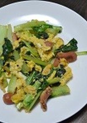 簡単だけど美味しい!ウイニーの炒め合わせ-レシピのメイン写真