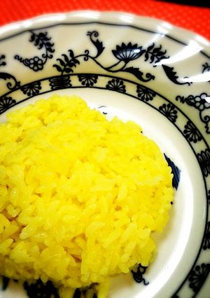 カレーにはターメリックライスでしょ♪-レシピのメイン写真