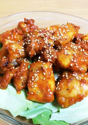 鶏むね肉で簡単♫ケチャマヨチキン(^^)-レシピのメイン写真