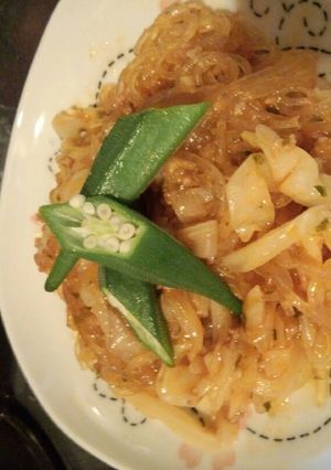 キャベツ大量消費!麻婆春雨-レシピのメイン写真