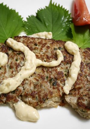 うまっ！簡単♪大葉と白身魚のハンバーグ-レシピのメイン写真