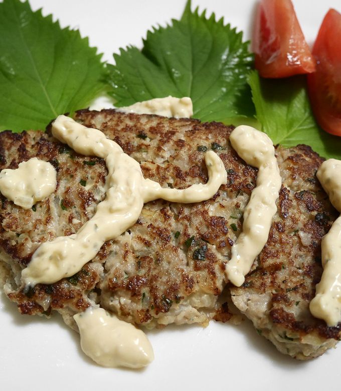 うまっ！簡単♪大葉と白身魚のハンバーグ-レシピのメイン写真