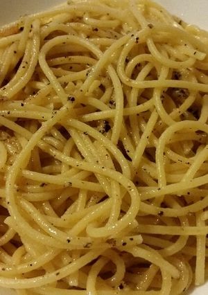 胡椒とチーズのパスタ: カチョエペペ-レシピのメイン写真