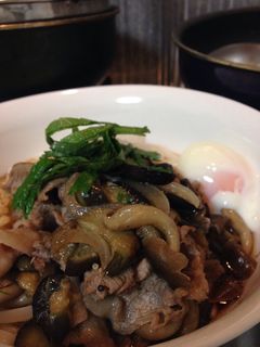 豚肉と茄子のぶっかけうどん♪-レシピのメイン写真
