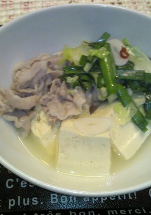 簡単美味しい(^з^)-☆塩肉豆腐-レシピのメイン写真