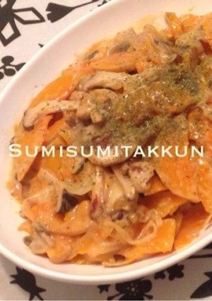 カボチャのチーズクリームソテー♪-レシピのメイン写真