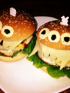 モンスターバーガー!-レシピのメイン写真