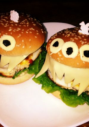モンスターバーガー！-レシピのメイン写真