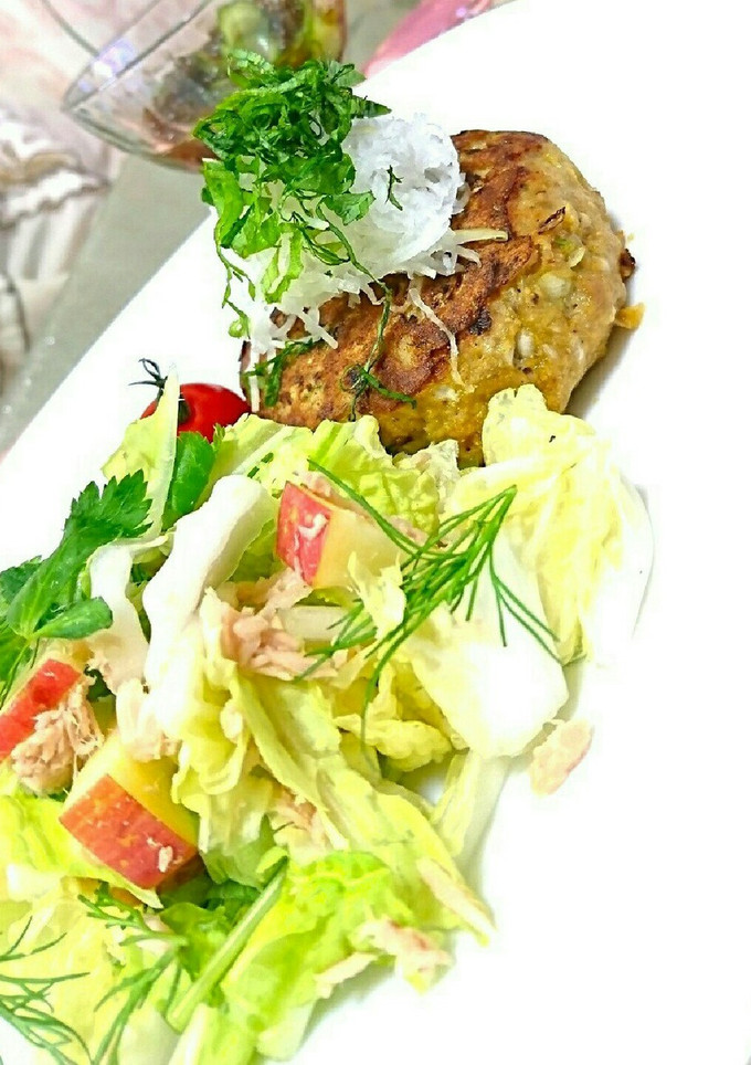 白菜とりんごの和風サラダ-レシピのメイン写真
