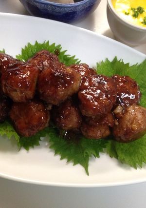 揚げない!ハンバーグのたね肉団子-レシピのメイン写真