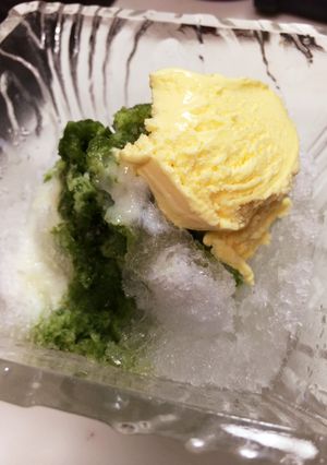 抹茶かき氷-レシピのメイン写真