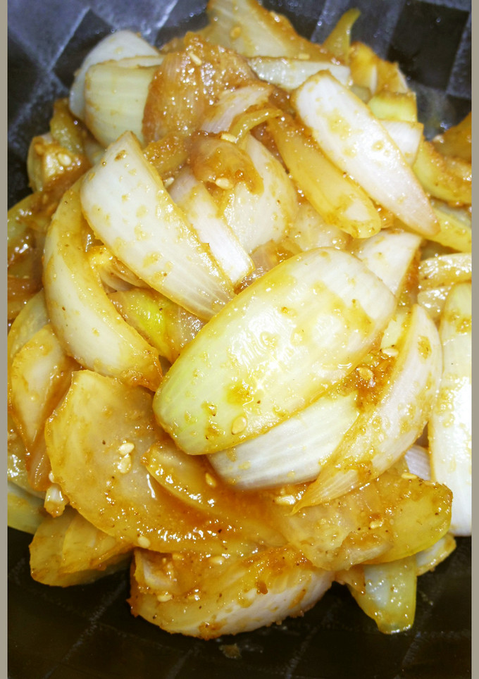 お箸が進む！新玉ねぎのうまいうまい焼き-レシピのメイン写真