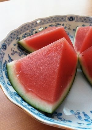 簡単！スイカの食感そのまんまゼリー-レシピのメイン写真