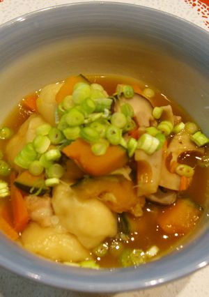 野菜たっぷりすいとん-レシピのメイン写真