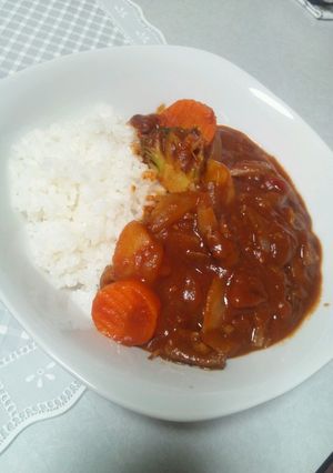 るる125 野菜沢山！ハヤシライス-レシピのメイン写真