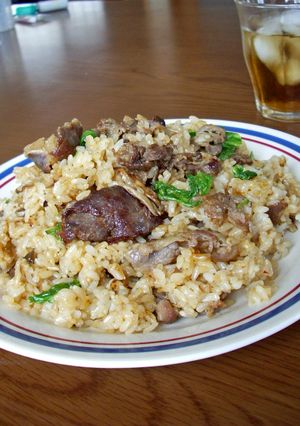 男性受けする『焼き肉チャーハン』-レシピのメイン写真