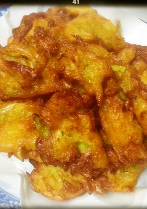 簡単うまい♪飛騨高山のネギ味噌天ぷら-レシピのメイン写真