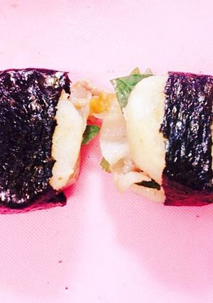 ホクホク 山芋 の 豚バラ粉チーズサンド-レシピのメイン写真