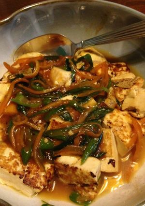 おつまみレシピ　簡単、豆腐の和風あんかけ-レシピのメイン写真