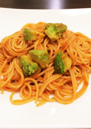 簡単ミートソースパスタ-レシピのメイン写真