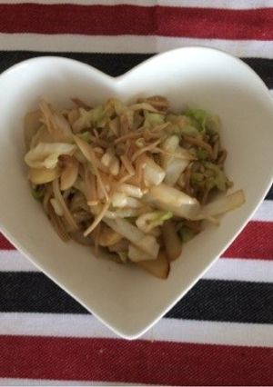 いつもの食材でダイエット野菜炒め②-レシピのメイン写真