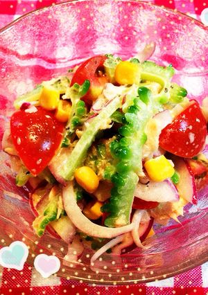 ☆塩レモンでゴーヤサラダ☆-レシピのメイン写真