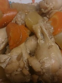 調味料は112♪圧力鍋で手羽元の煮物-レシピのメイン写真