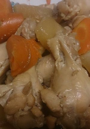 調味料は１１２♪圧力鍋で手羽元の煮物-レシピのメイン写真