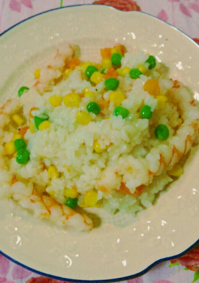 ルクエで♡えびピラフ-レシピのメイン写真