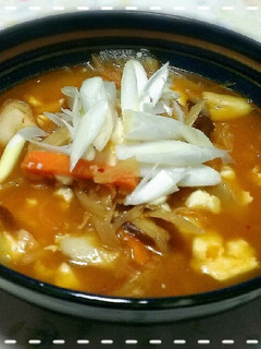 冷蔵庫の余り野菜で(^^)キムチスープ★-レシピのメイン写真