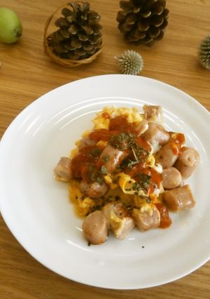 朝食に✿ホテルでありがちな炒り卵-レシピのメイン写真