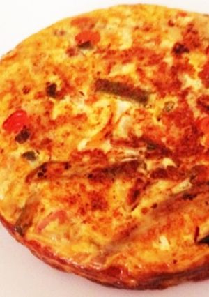 残り野菜達が主役★スパニッシュオムレツ-レシピのメイン写真