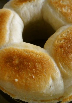 タミさんのパン焼器14ｃｍでミニあんぱん-レシピのメイン写真