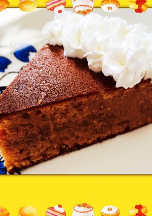 フライパンDEホッチョコケーキ-レシピのメイン写真