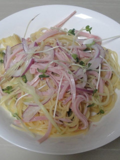 こぶ茶味の冷製パスタ-レシピのメイン写真