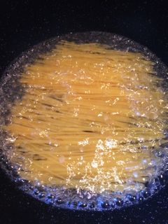 フライパンで茹でパスタ-レシピのメイン写真
