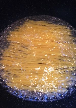 フライパンで茹でパスタ-レシピのメイン写真