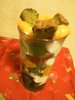抹茶づくしのパフェ-レシピのメイン写真