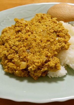 豆腐を使ったキーマカレー-レシピのメイン写真
