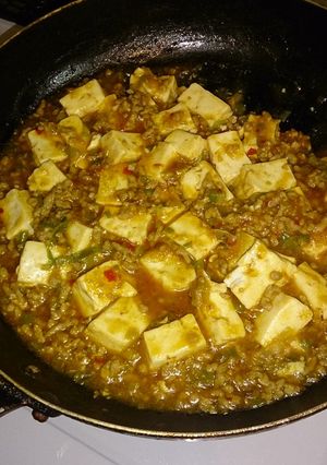 豆板醤とコチュジャンで 麻婆豆腐-レシピのメイン写真