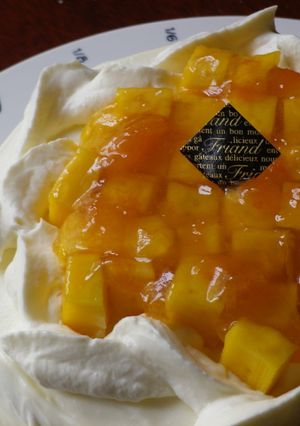 簡単！マンゴーとレモンのチーズケーキ-レシピのメイン写真